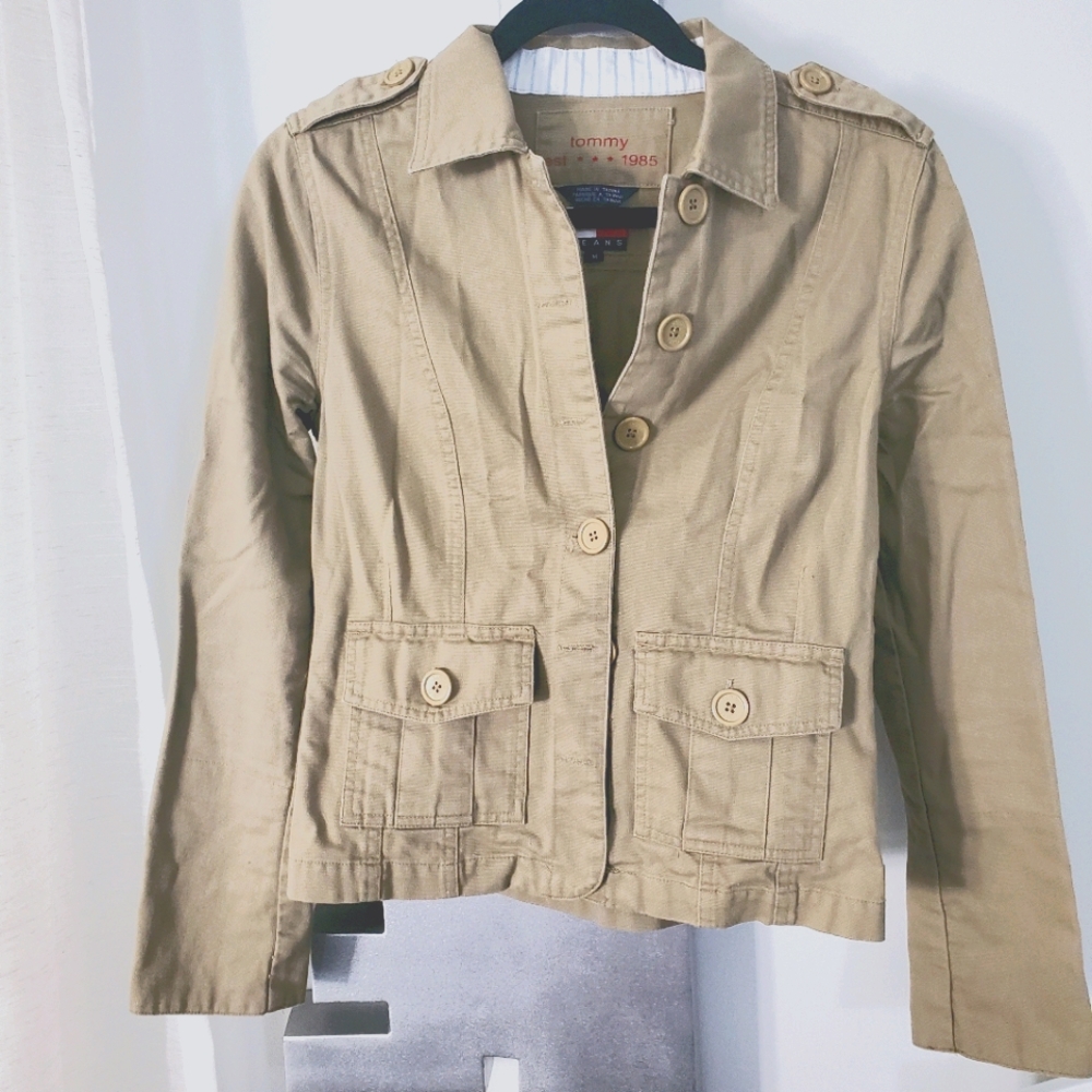 Tommy Hilfiger army Green jacket